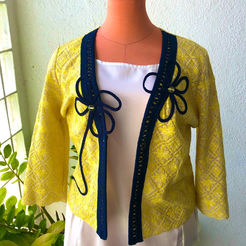 Anthropologie limited Edition Embroidery Jacket